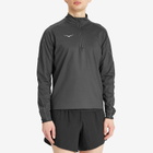 HOKA ONE ONE Men's M Glidetech Quarter Zip in Black
