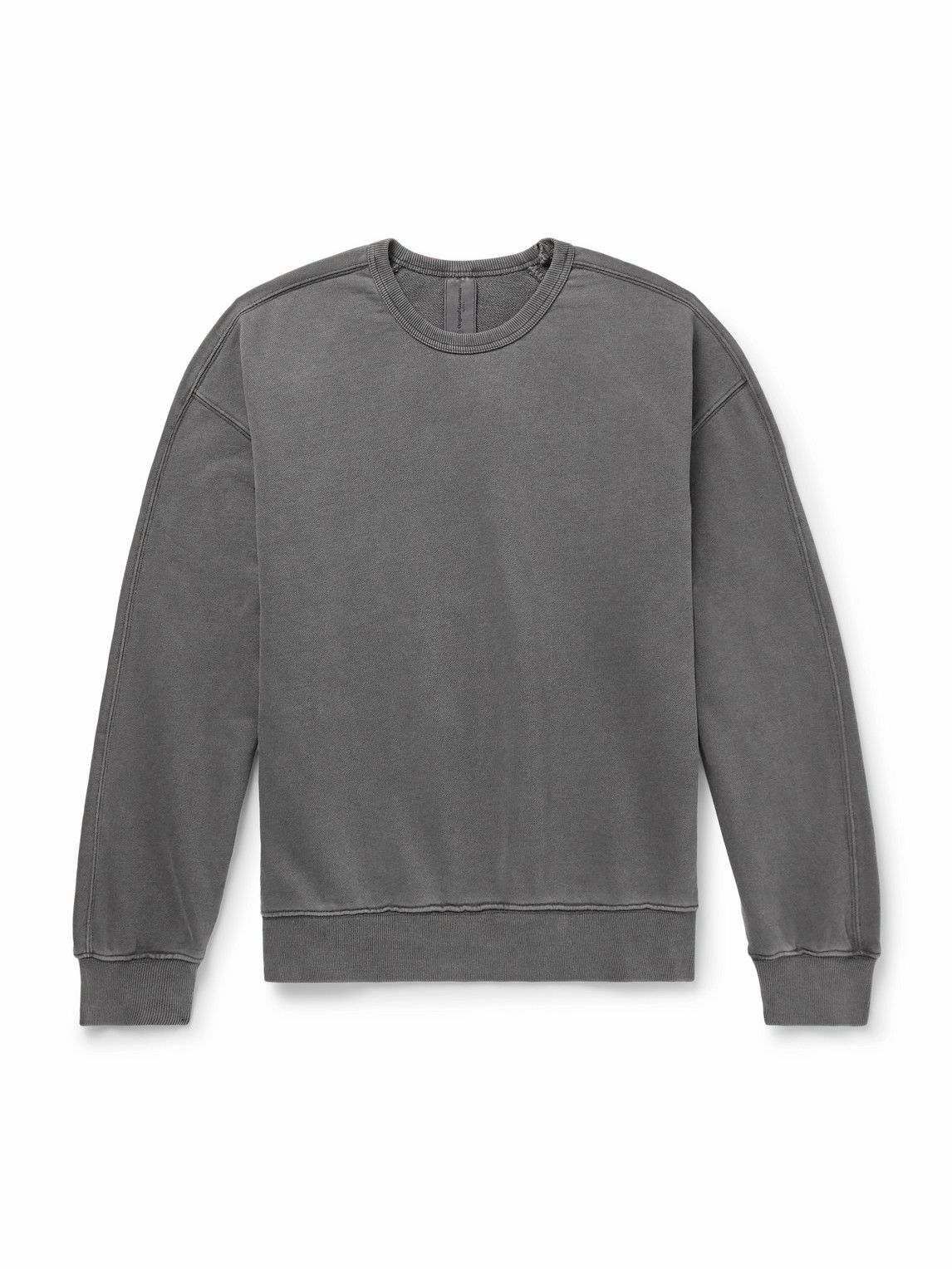 FrizmWORKS - Garment-Dyed Cotton-Jersey Sweatshirt - Gray