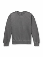 FrizmWORKS - Garment-Dyed Cotton-Jersey Sweatshirt - Gray