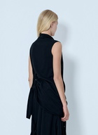 Yohji Yamamoto High Twisted French Terry Braided Top
