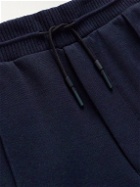 Ermenegildo Zegna - Straight-Leg Jersey Drawstring Shorts - Blue