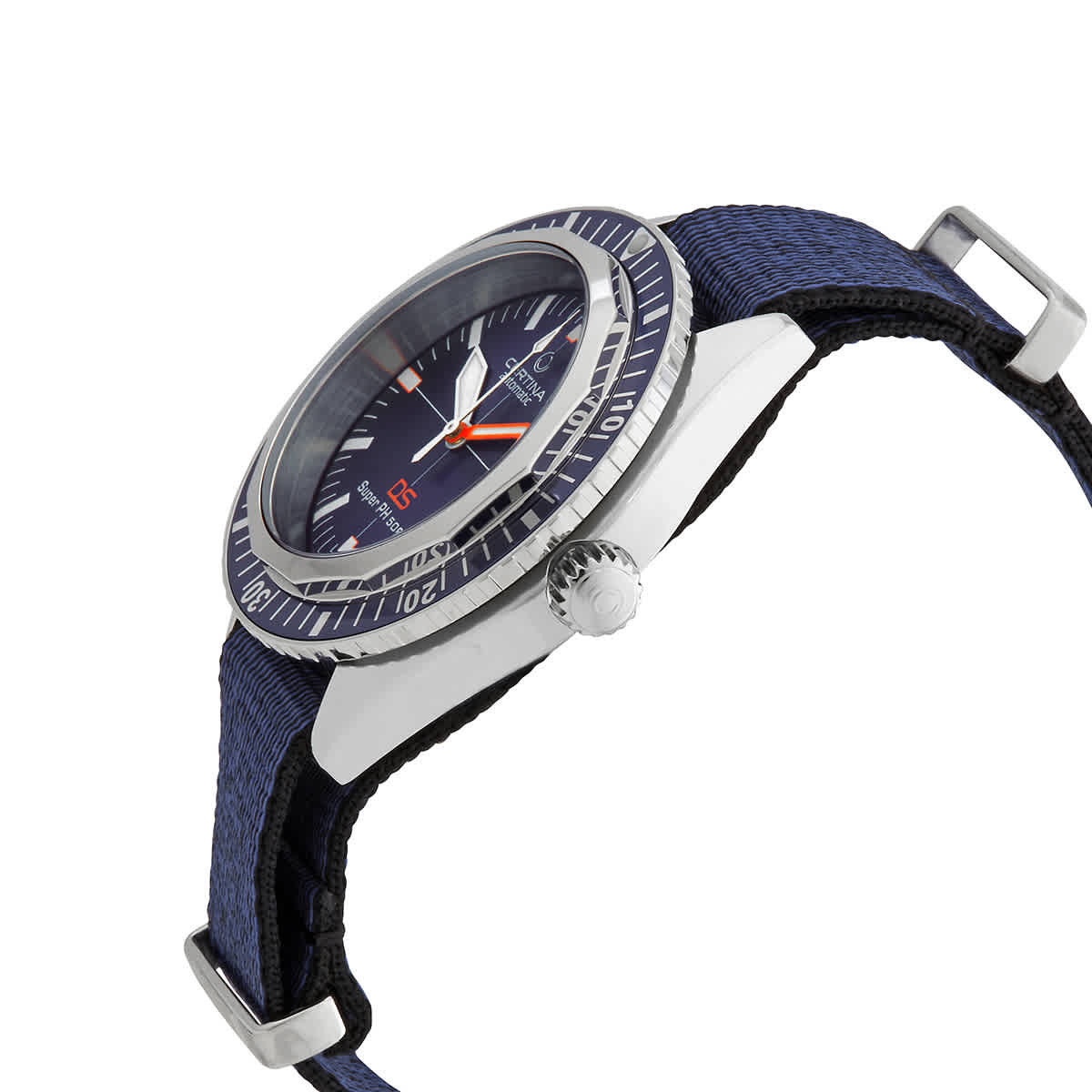 Certina DS Super PH500M Automatic Blue Dial Mens Watch C0374071804010