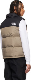 The North Face Beige 1996 Retro Nuptse Down Vest