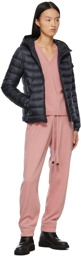 Moncler Pink Wool & Cashmere Lounge Pants