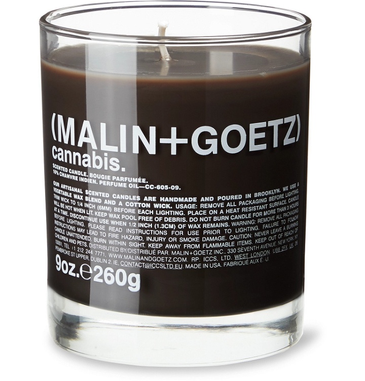 Photo: Malin Goetz - Cannabis Scented Candle, 260g - Colorless