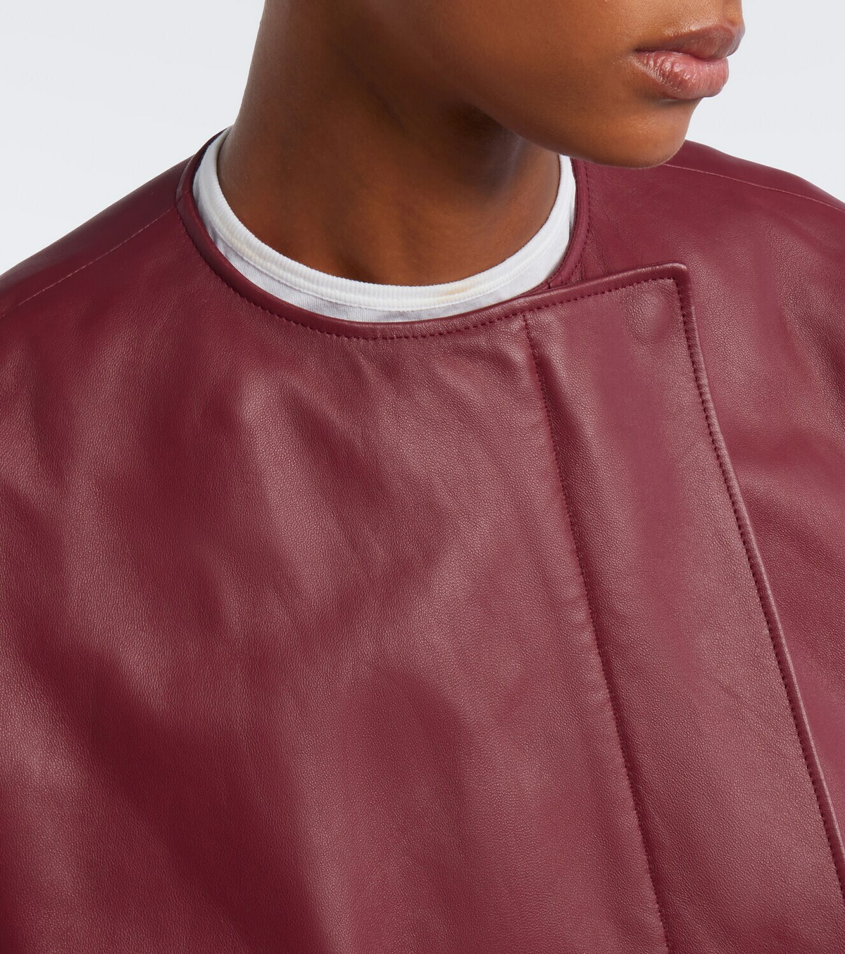 Calvin Klein Collection Estelle leather jacket