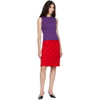 FLORE FLORE Purple Esmé Tank Top