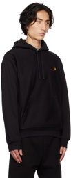 Carhartt Work In Progress Black American Script Hoodie