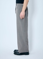 Prada Belted Tailored Wool-Blend Pants
