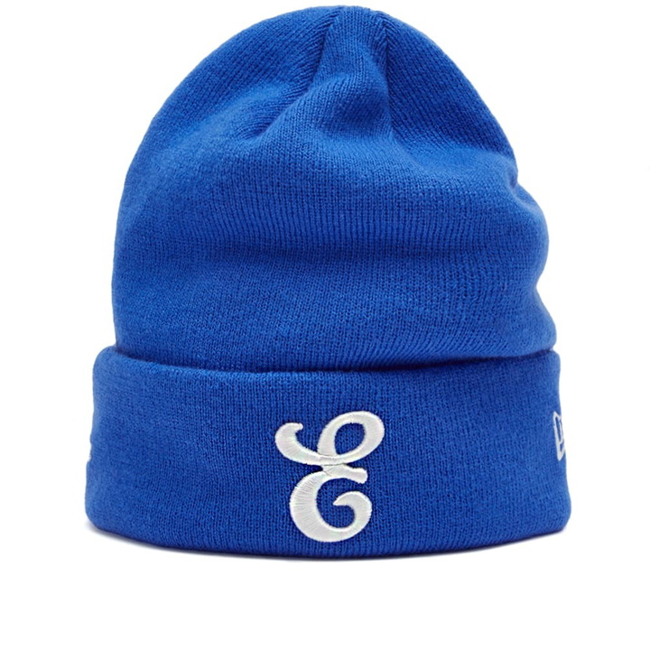 Photo: New Era E by END. Beanie in Blue Bead 