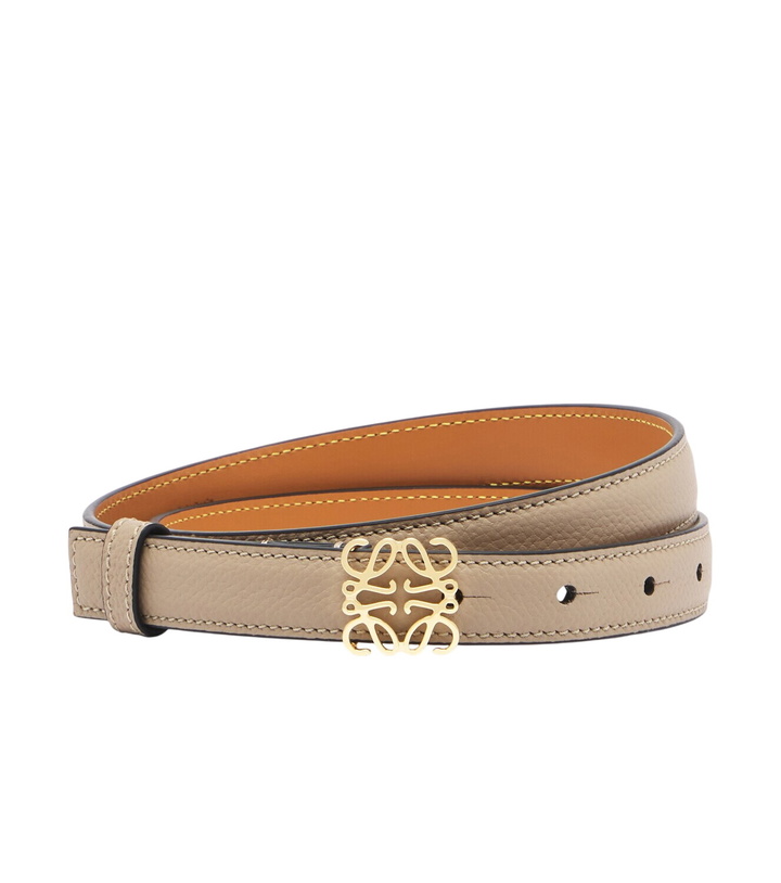 Photo: Loewe Anagram leather belt
