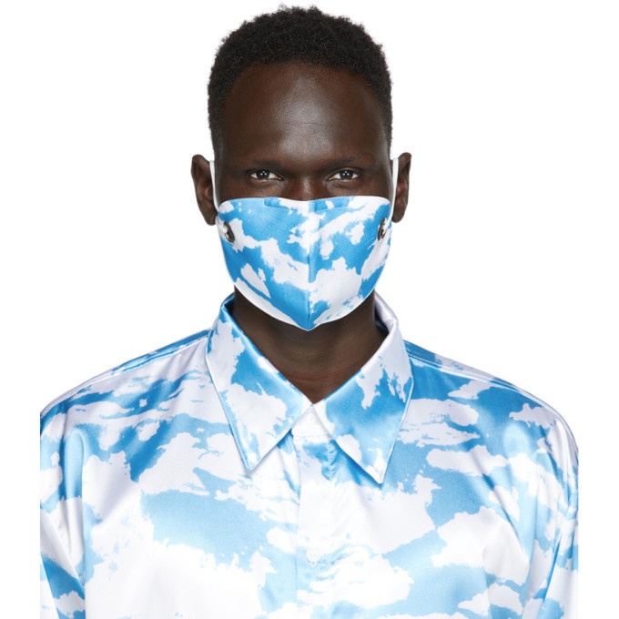 Photo: Phlemuns Two-Pack Blue Clouds Mask