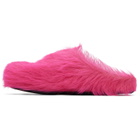 Marni Pink Fussbett Sabot Slip-on Loafers