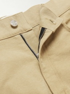 AGOLDE - RSVP Ewing Straight-Leg Cotton-Twill Carpenter Trousers - Neutrals