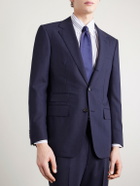 Dunhill - Pinstriped Wool Suit Jacket - Blue