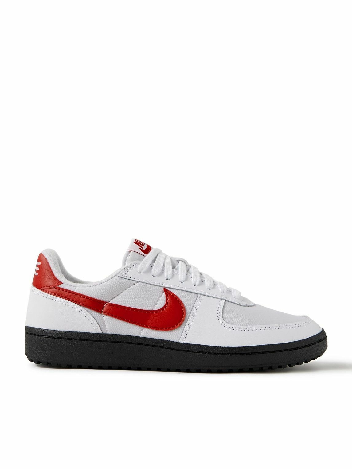 Photo: Nike - Field General 82 Mesh and Leather Sneakers - White