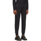 Boss Black Cotton Track Pants