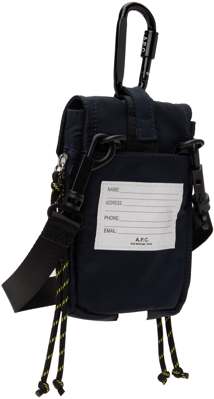A.P.C. Navy Trek Neck Pouch A.P.C