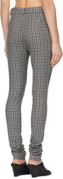 Acne Studios Gray Wool Leggings