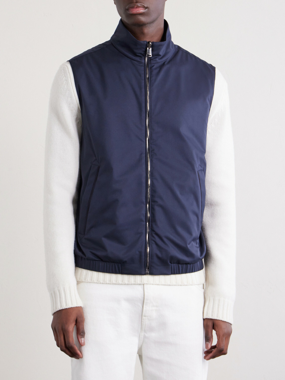 Canali - Shell Gilet - Blue