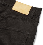 visvim - Fluxus Cotton-Blend Corduroy Trousers - Men - Dark brown