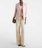 Dorothee Schumacher Casual Sophistication linen and cotton blazer
