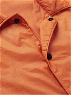 Stone Island - Logo-Appliquéd Padded Shell Overshirt - Orange