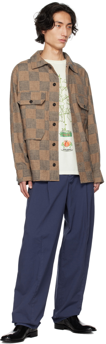 Henrik Vibskov Brown Field Shirt