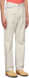 Our Legacy Beige Formal Rider Cut Jeans