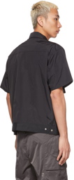 HELIOT EMIL Black Tech Shirt