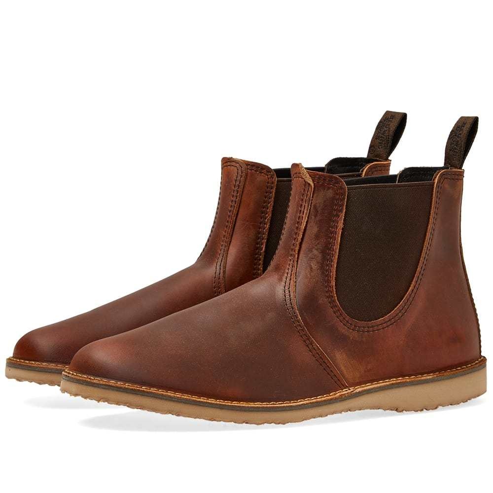 Photo: Red Wing Weekender Chelsea Boot Copper Rough & Tough