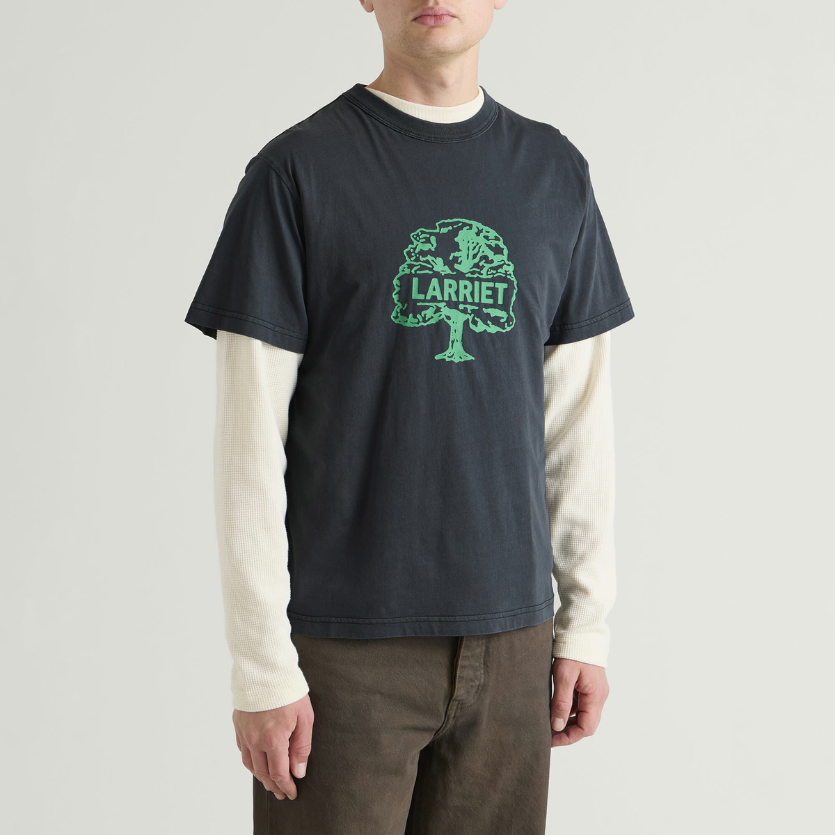 Larriet Men's Tree T-Shirt in Black