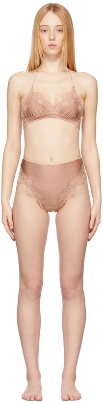 Photo: Oséree Pink High Waisted Travaillé Bikini