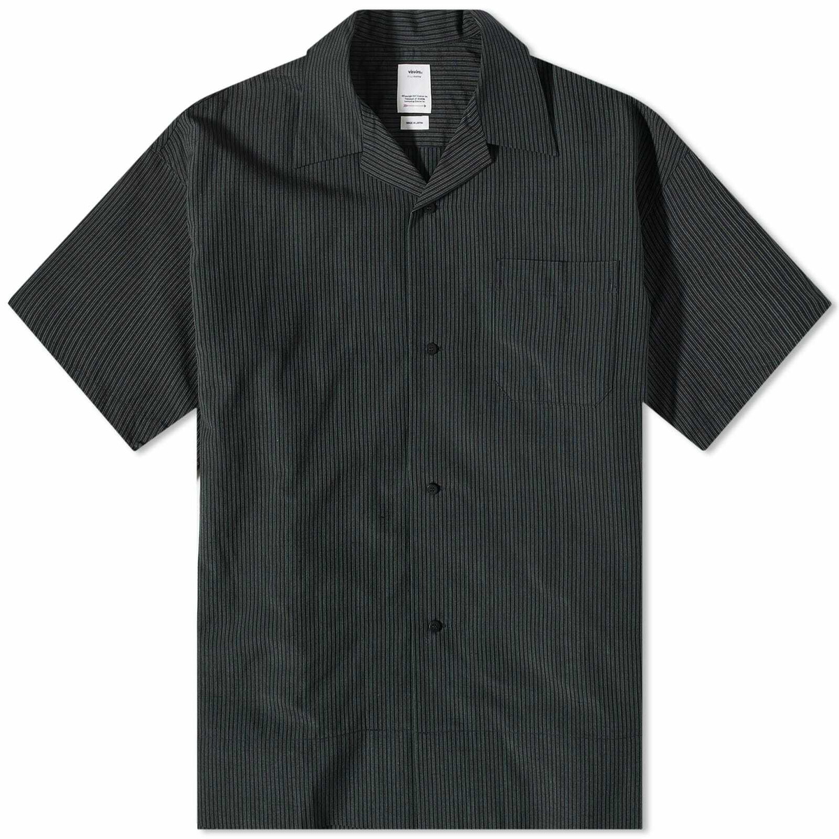 Photo: Visvim Men's Vivism Copa Santome Vacation Shirt in Navy