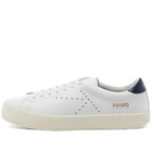 Kenzo Men's Swing Lace up Sneakers in White/Blue