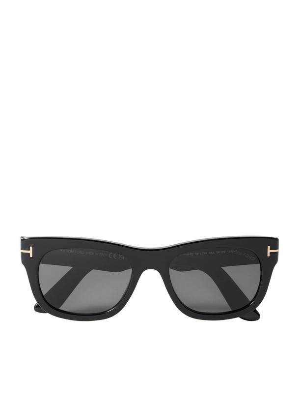 Photo: TOM FORD - Marshall Rectangular-Frame Acetate Sunglasses