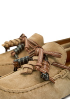 Tods Gommino Suede Loafers Camel