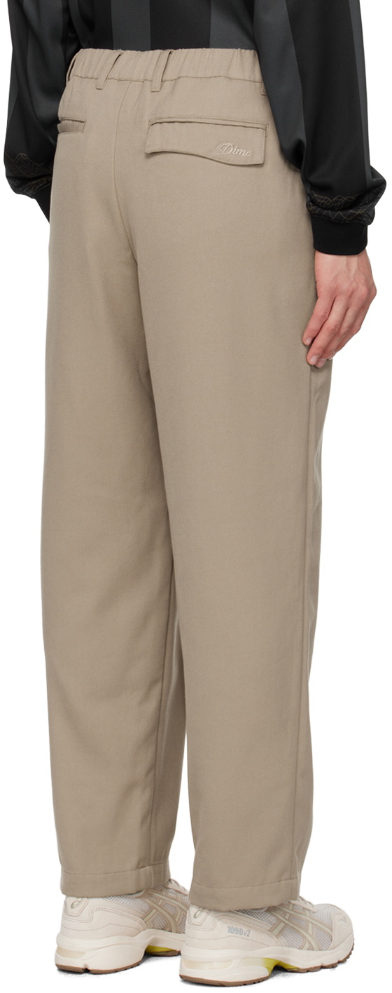 Dion Belted Trousers - Tan