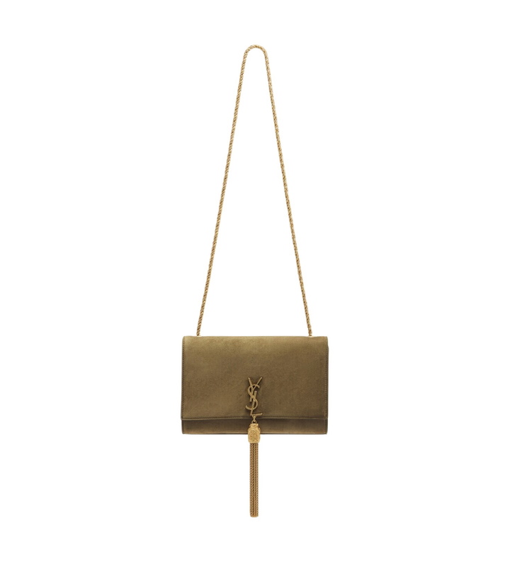 Photo: Saint Laurent Kate Small suede shoulder bag