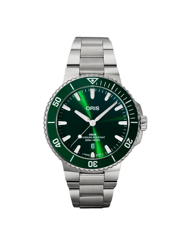 Photo: Oris - Aquis Date Automatic 43.5mm Stainless Steel Watch, Ref. No. 01 733 7789 4157-07 8 23 04PEB