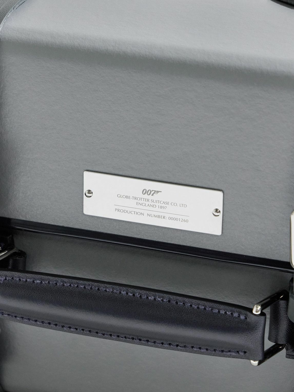 Globe-Trotter - 007 Leather-Trimmed Carry-On Suitcase
