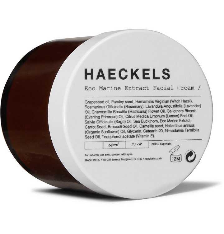 Photo: Haeckels - Eco Marine Extract Facial Cream, 60ml - Men - Brown