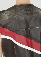 Eytys - Harper Graphic Vintage Sleeveless Jacket in Black