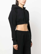 MM6 MAISON MARGIELA - Cotton Blend Cropped Hoodie