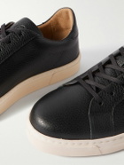 George Cleverley - Jack II Full-Grain Leather Sneakers - Black