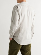 Massimo Alba - Noto 2 Grandad-Collar Cotton-Needlecord Shirt - Neutrals