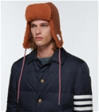 Thom Browne Shearling-lined hat