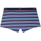 Paul Smith Five-Pack Multicolor Stripe & Plain Briefs