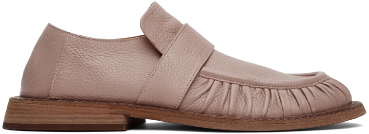 Photo: Marsèll Taupe Alluce Gathered Loafers