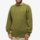 Howlin by Morrison Men's Howlin' Terry Donegal Crew Knit in Mystery Mix